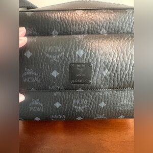 MCM Black Leather crossbody